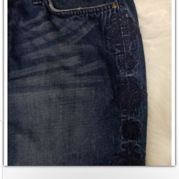 LOGG H&M embroidered skirt size 8 - Picture 3 of 6